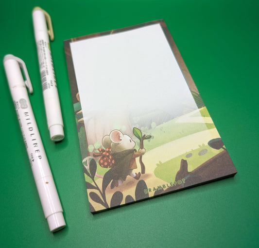 Mouse Adventure Notepad