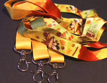 Autumn Forest Lanyard