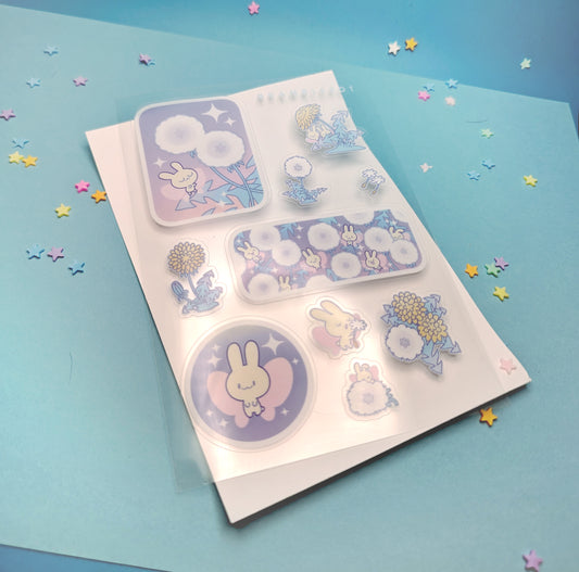 Dandelion Fairies - Clear Sticker Sheet