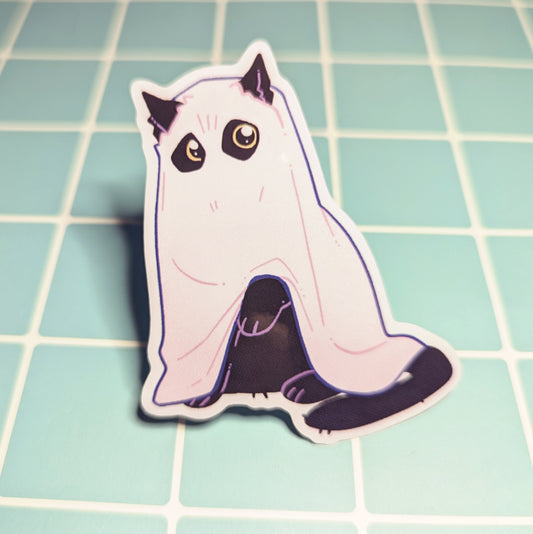 Ghost Cat Sticker