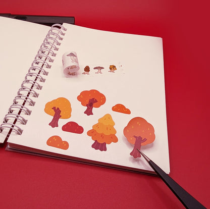 Mushroom Collector Stickerbook - A6