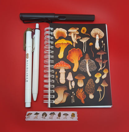 Mushroom Collector Stickerbook - A6