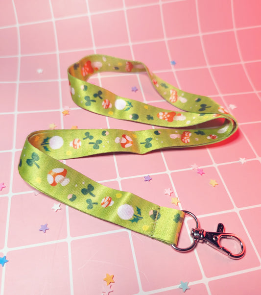 Mushroom Grove Lanyard